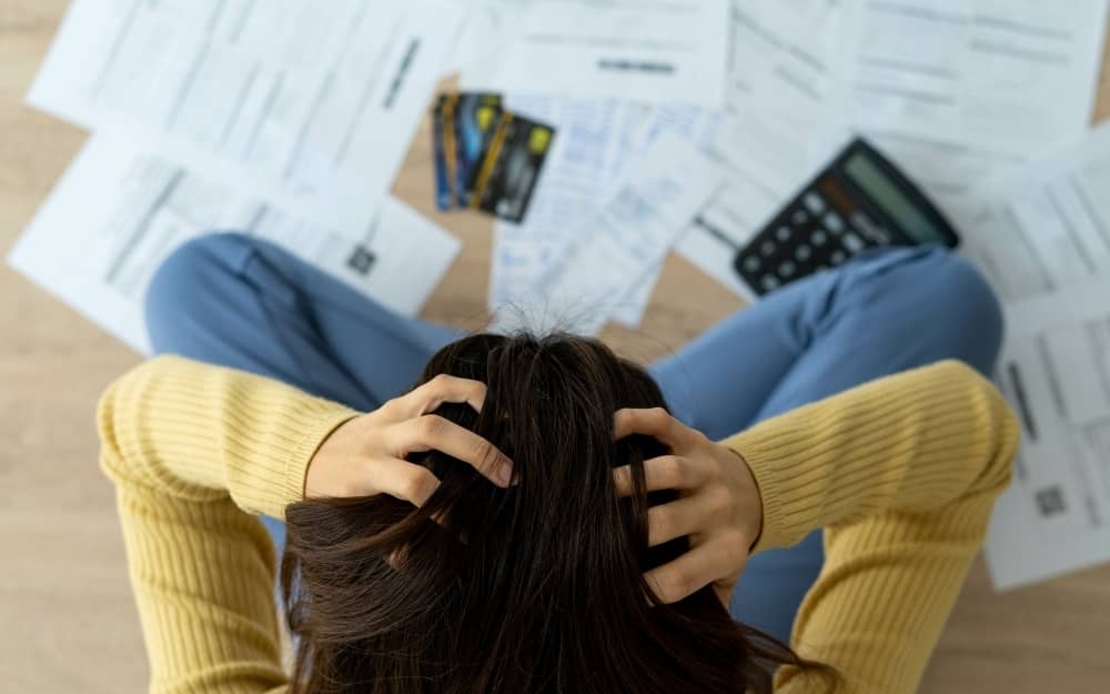 Debt stress can cause health problems and affect our personal and professional life.